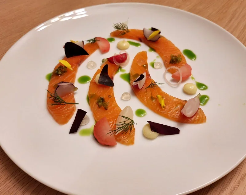 Cured Sea Trout & Pickled Radish