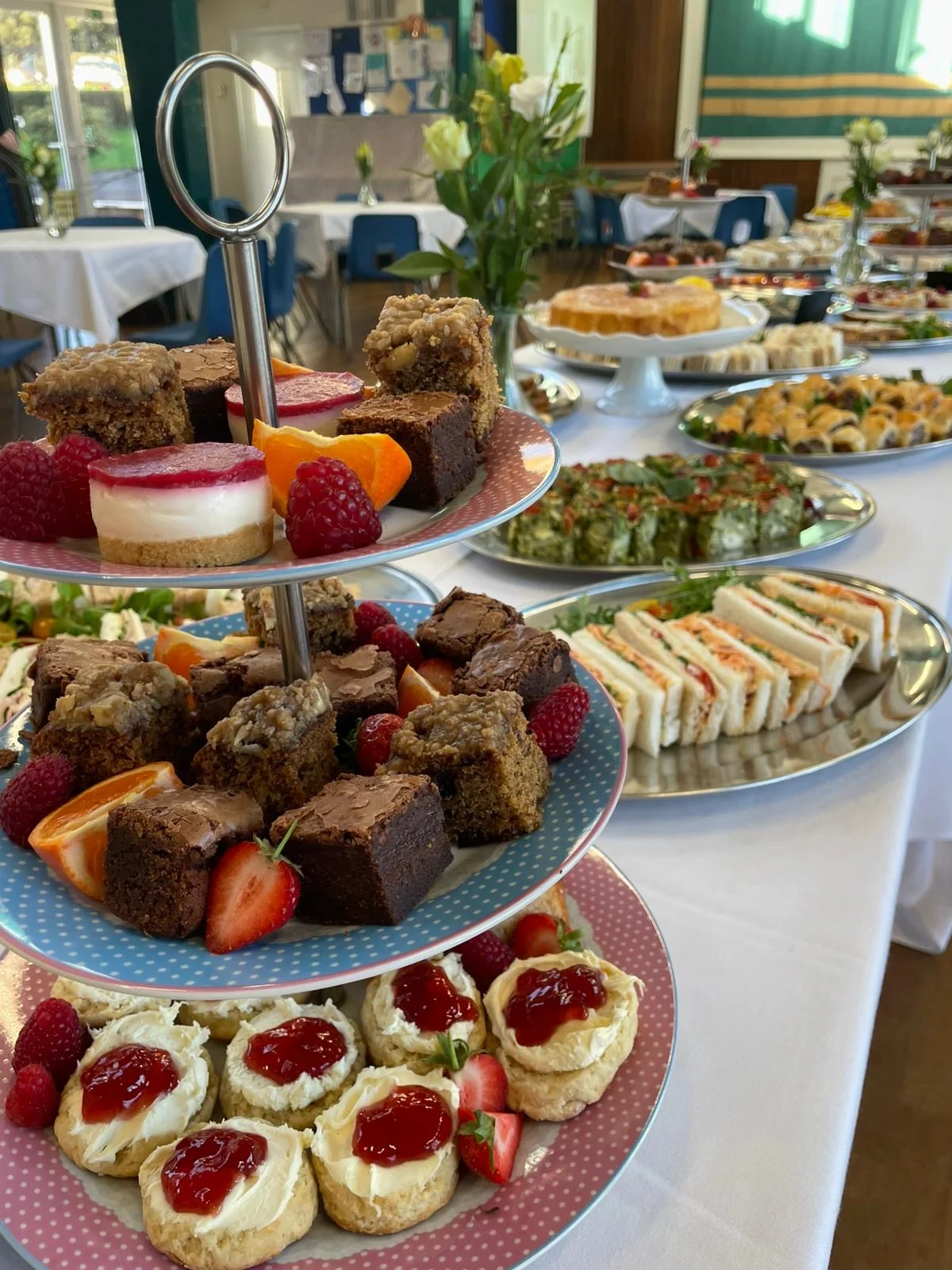 High Tea Reception at Village Hall