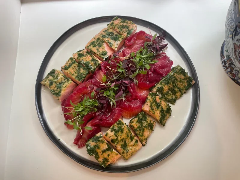 Cured & Sous Vide Salmon