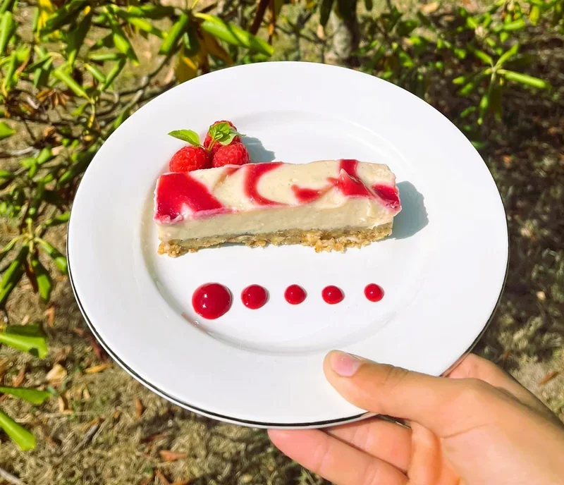White Chocolate Raspberry Tart
