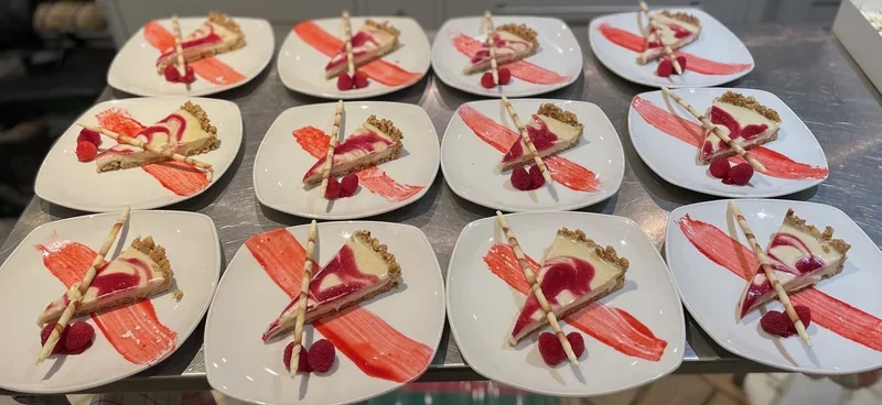 White Chocolate Hazelnut Tart